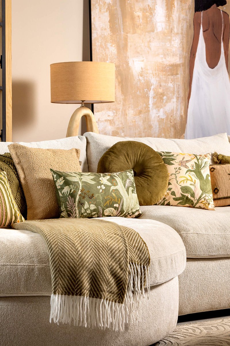 Dutch Decor sierkussen Scarlet Mayfly 50×30 cm