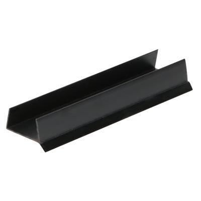 Afdichtingprofiel voor keukenplint 16/18mm zwart
