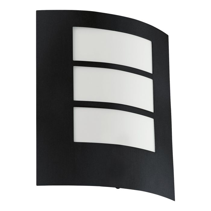 Eglo City 1 wandlamp buiten zwart