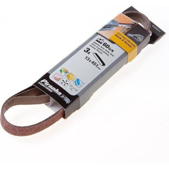 Piranha Schuurbanden voor powerfile 13 mm. K60