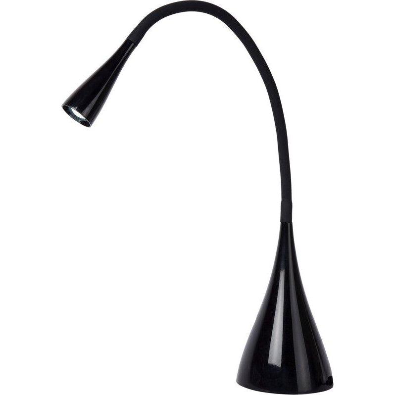Lucide Zozy bureaulamp LED dimbaar 1x3W 3000K zwart