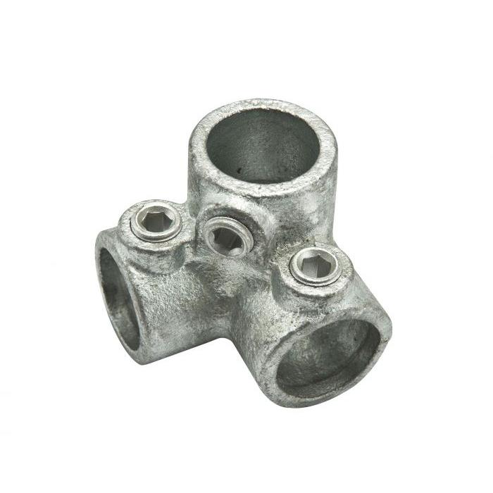 Maclean koppelstuk 28mm hoek (3 buizen)