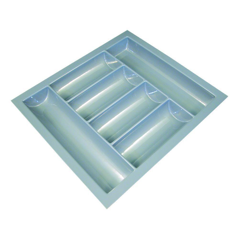Bestekindeling 540x480 mm. zilvergrijs