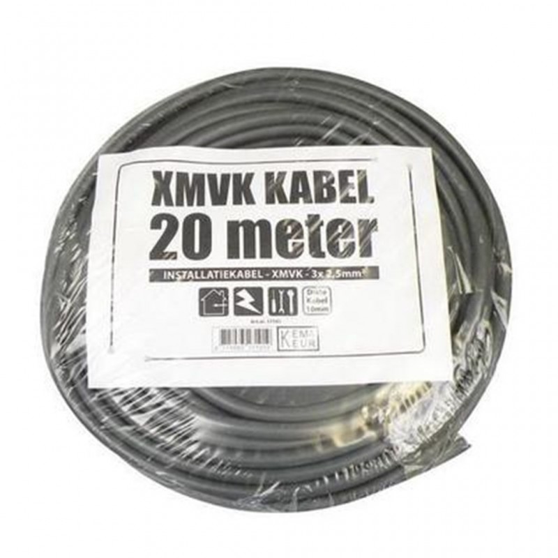 XMVK Eca kabel 3x2,5mm rol 20 meter