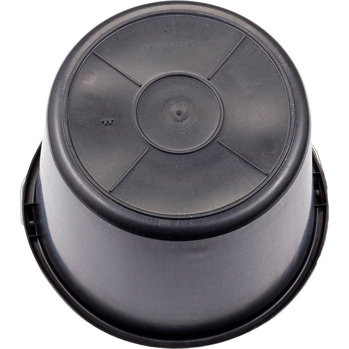 Gripline bouwemmer zwart 20l