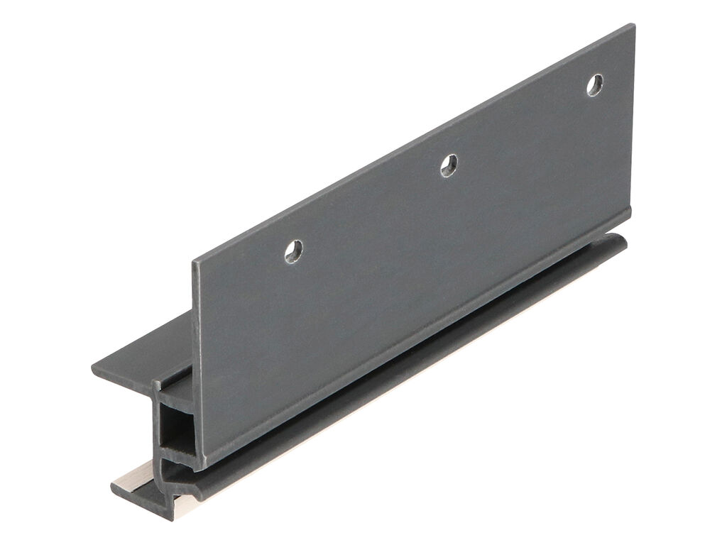 Keralit dakrandmontageprofiel 17mm antraciet 6 meter