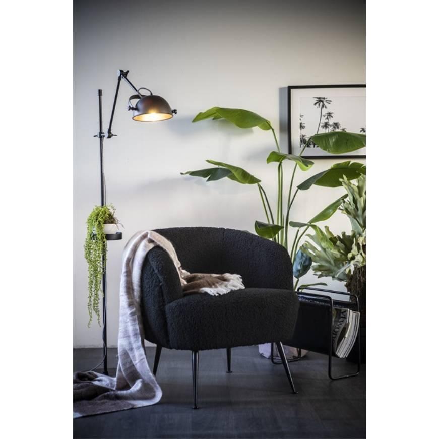 By-Boo Fauteuil Babe - zwart