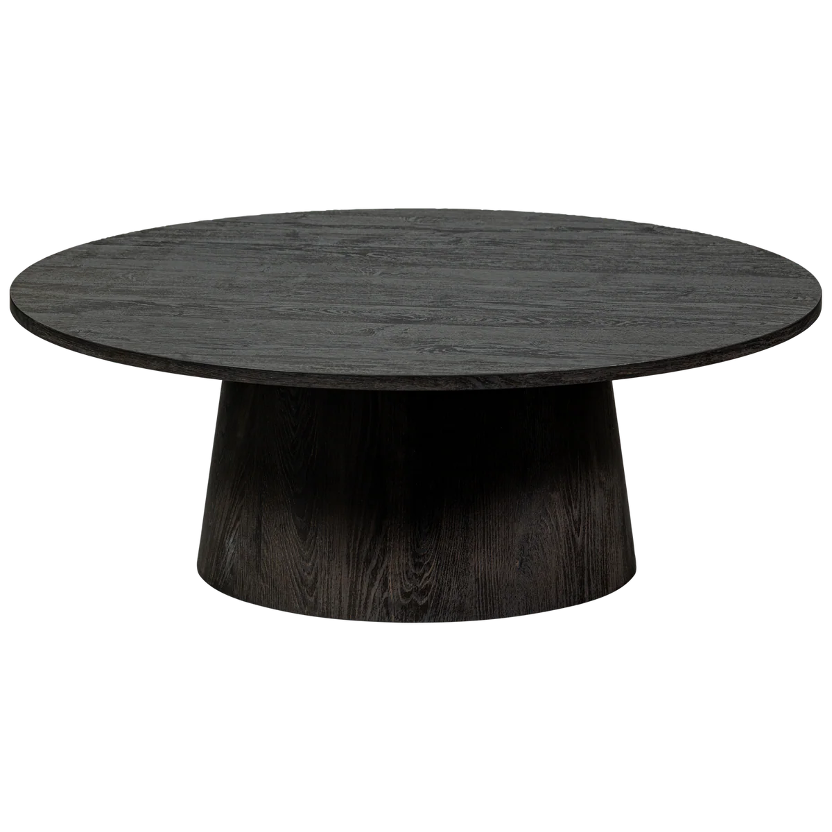 WOOOD Maan salontafel donkerbruin 100 cm