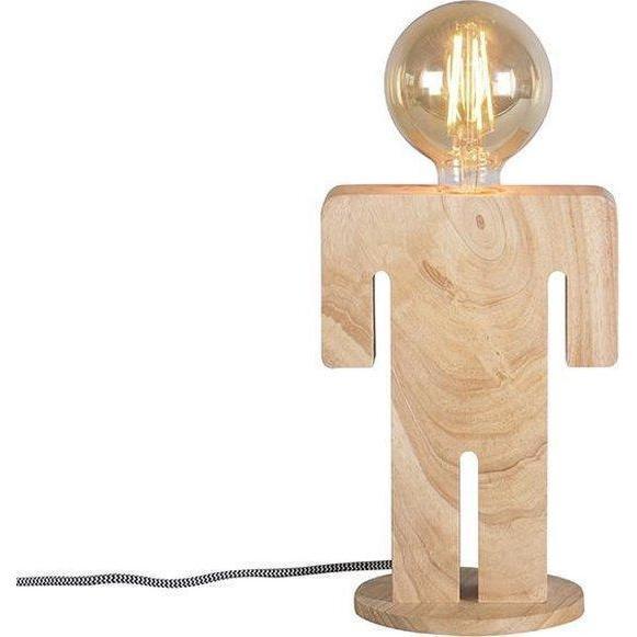 ETH Tafellamp Adam 1x hout E27