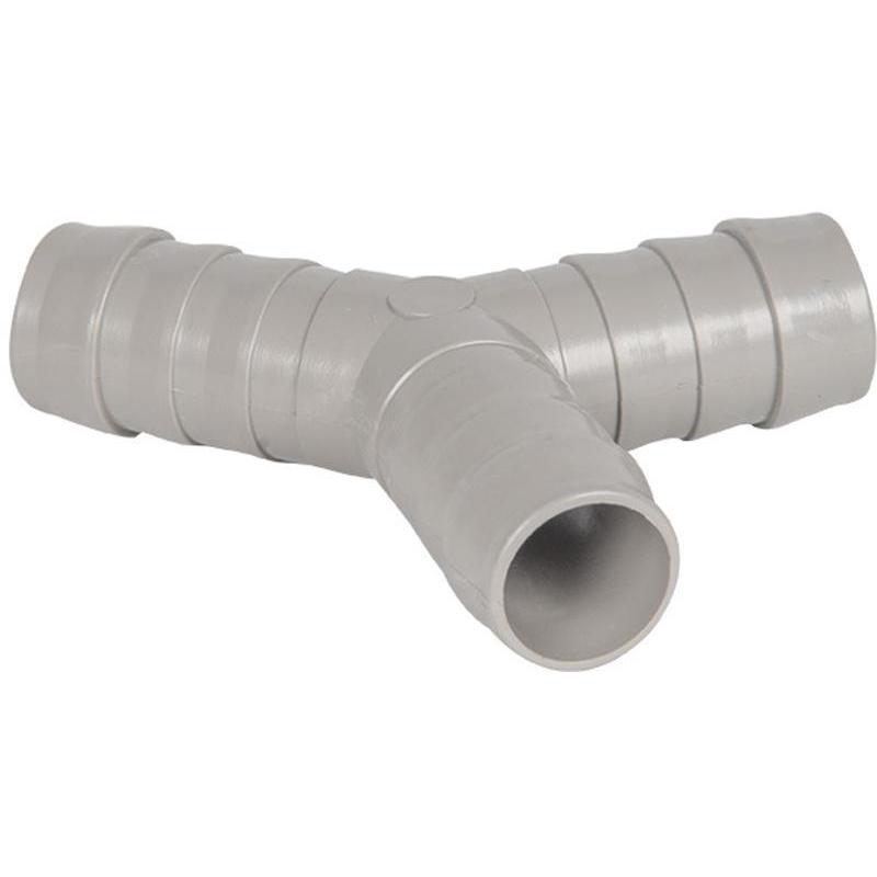 Afvoerslangverbinder 19x19x19 mm. 