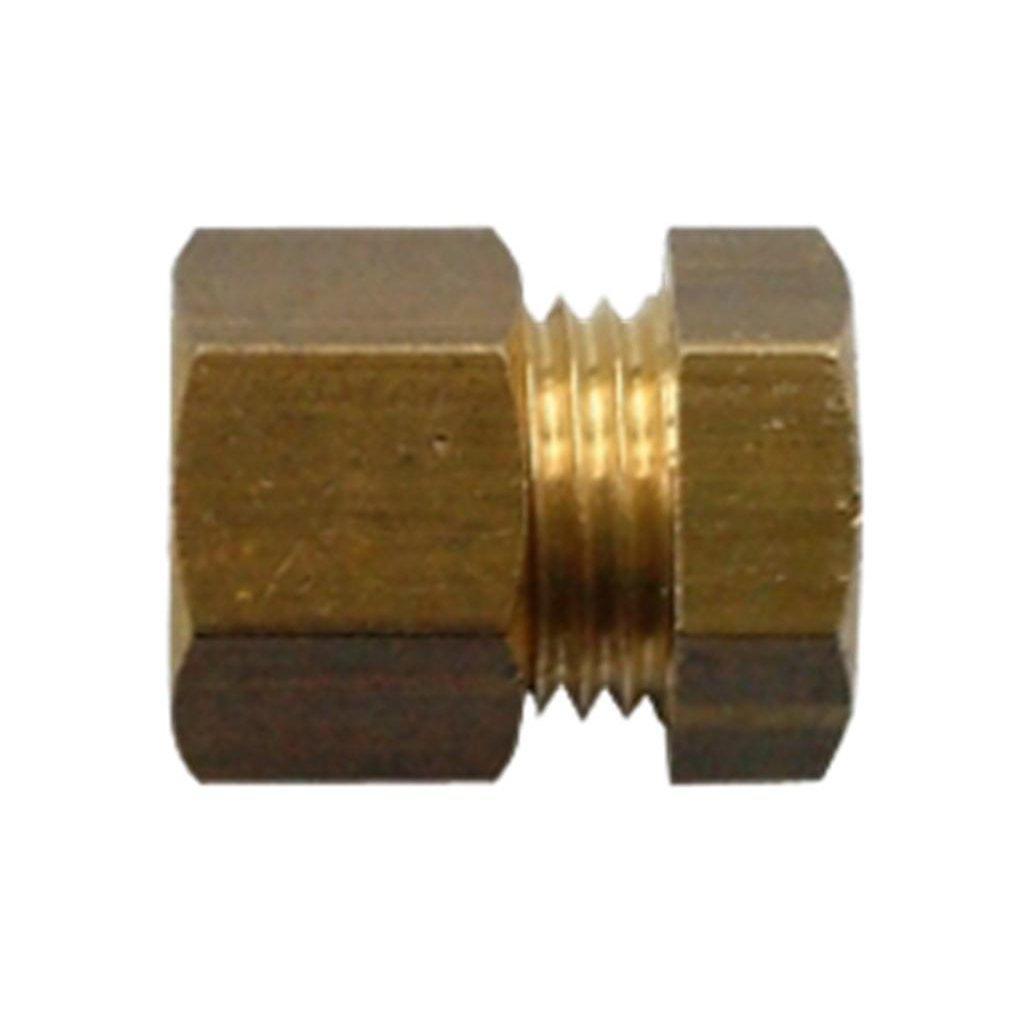 Eindstop 8mm knel messing