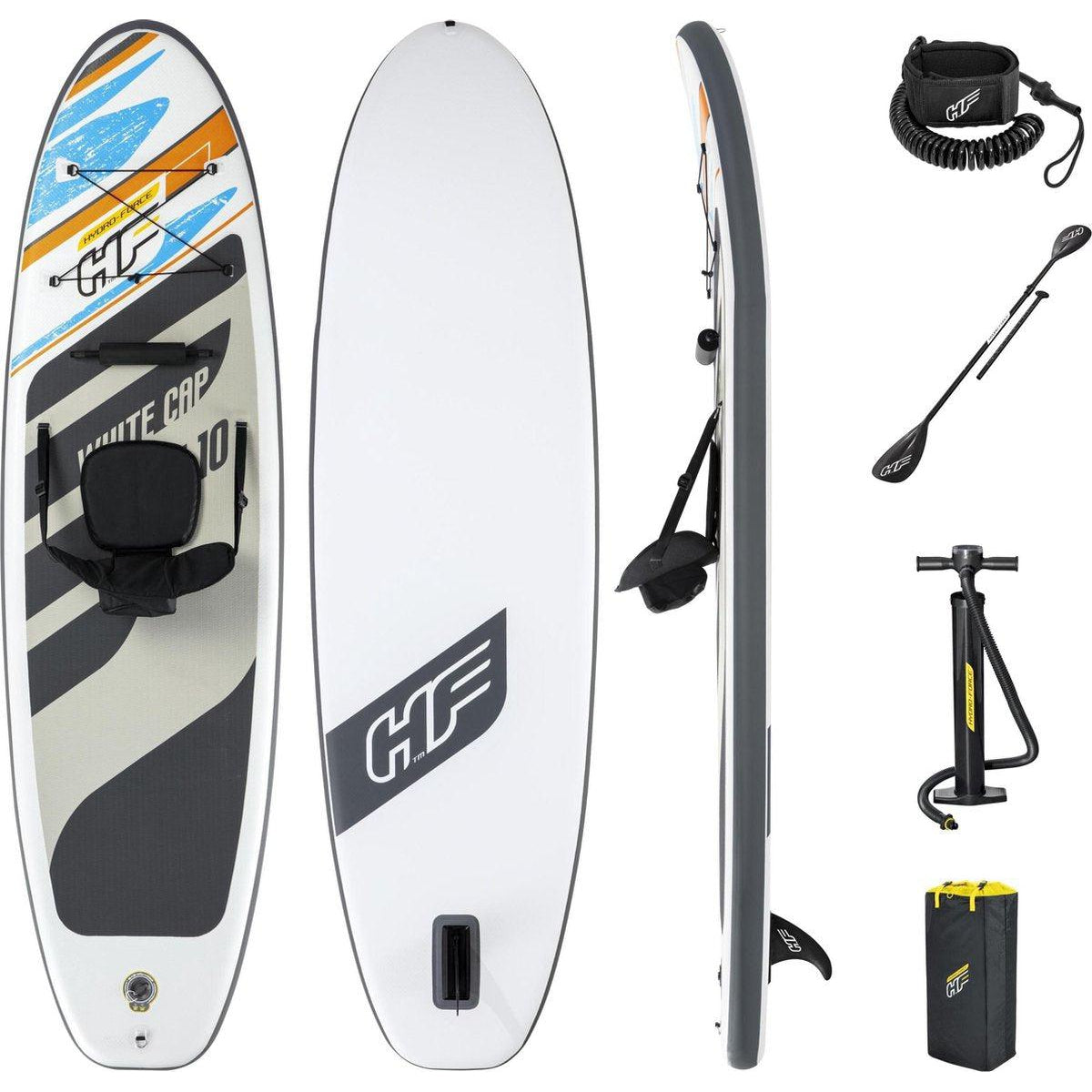 Bestway Hydro force SUP board White cap convertible set