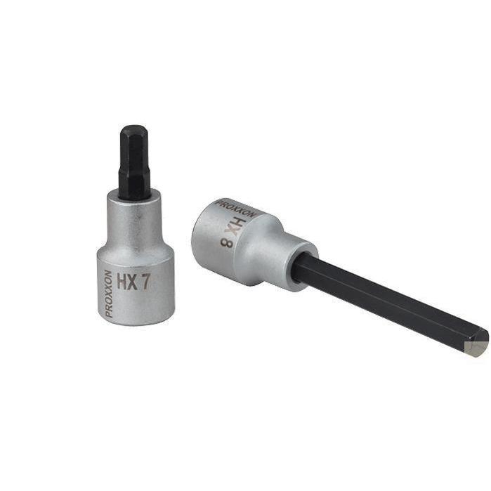 Proxxon schroevendraaierbit 1/2" 6-kant 8mm 55mm