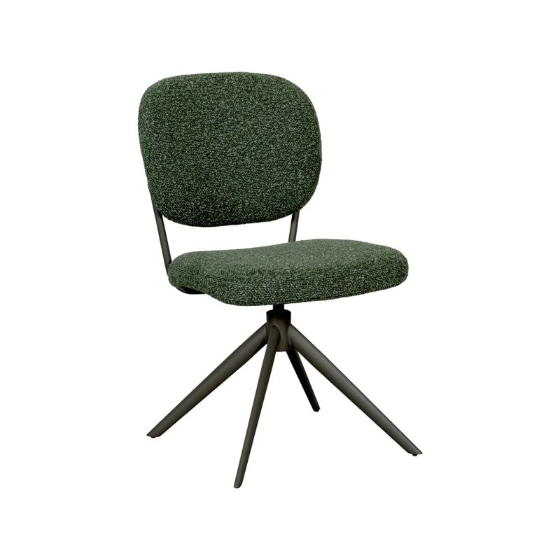 LABEL51 Eetkamerstoel Geneva forest boucle