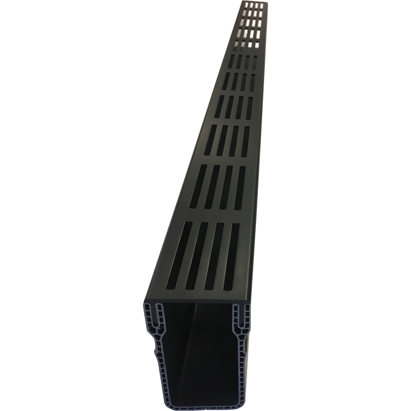 ACO Slimline gootsysteem zwart 100cm