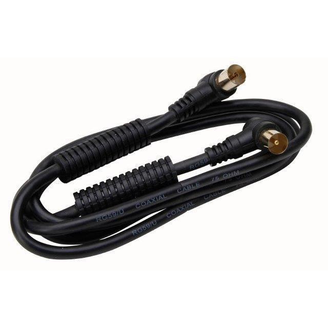 Coax Verb kabel 1,5 meter verguld