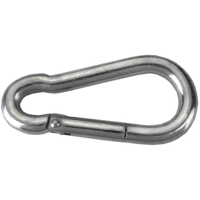 Karabijnhaak Verzinkt 9x90 mm