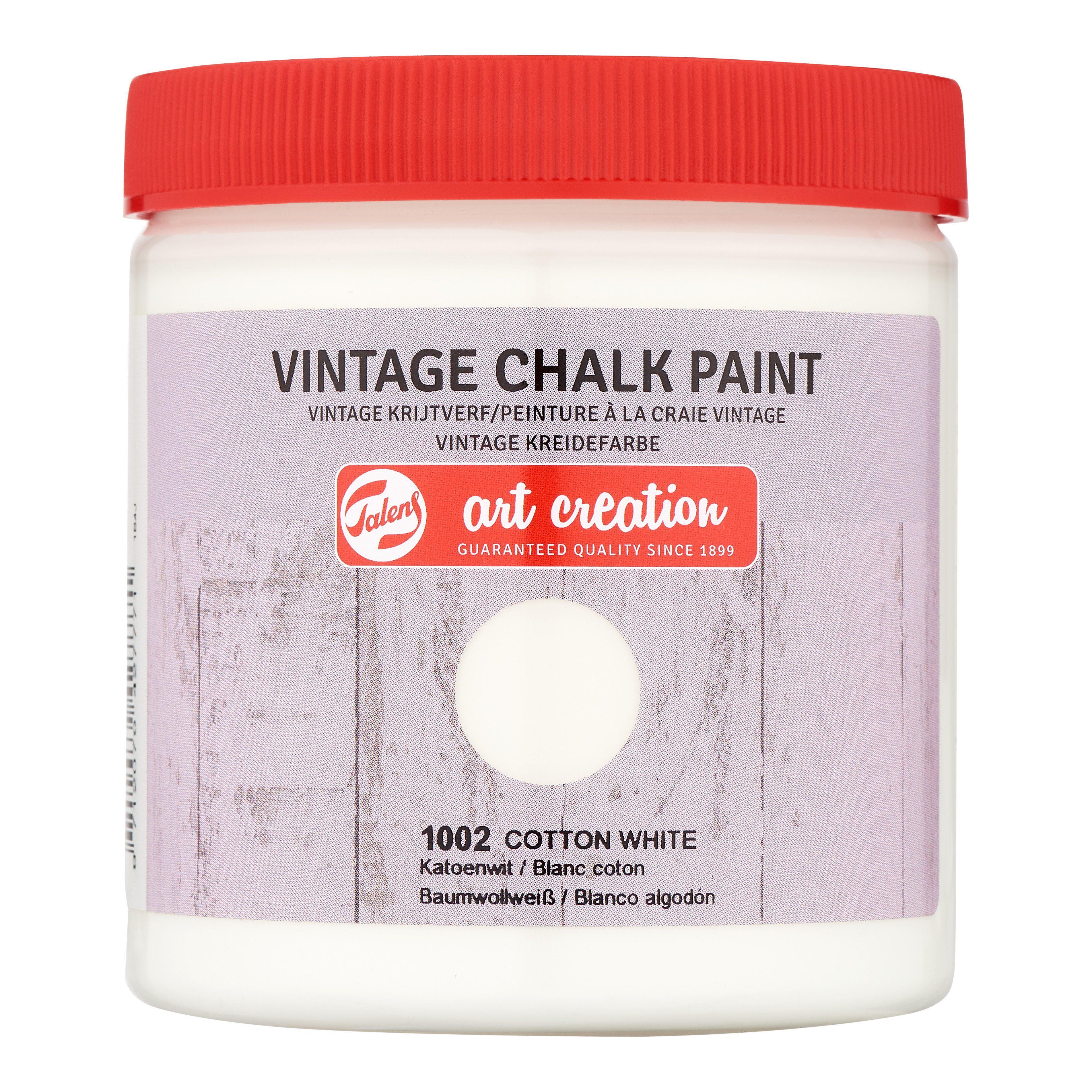 Talens Art Creation Vintage Krijtverf 250ml. Katoenwit