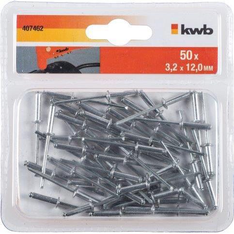 KWB POPNAGELS 3,2 12,0 MM 50 ST.