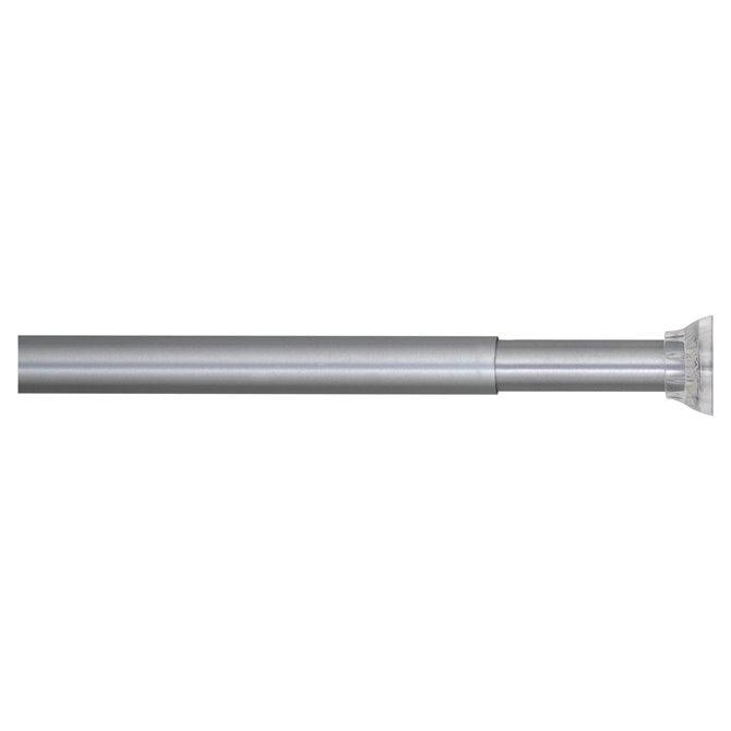Sealskin douchegordijnstang 110-185 RVS mat aluminium