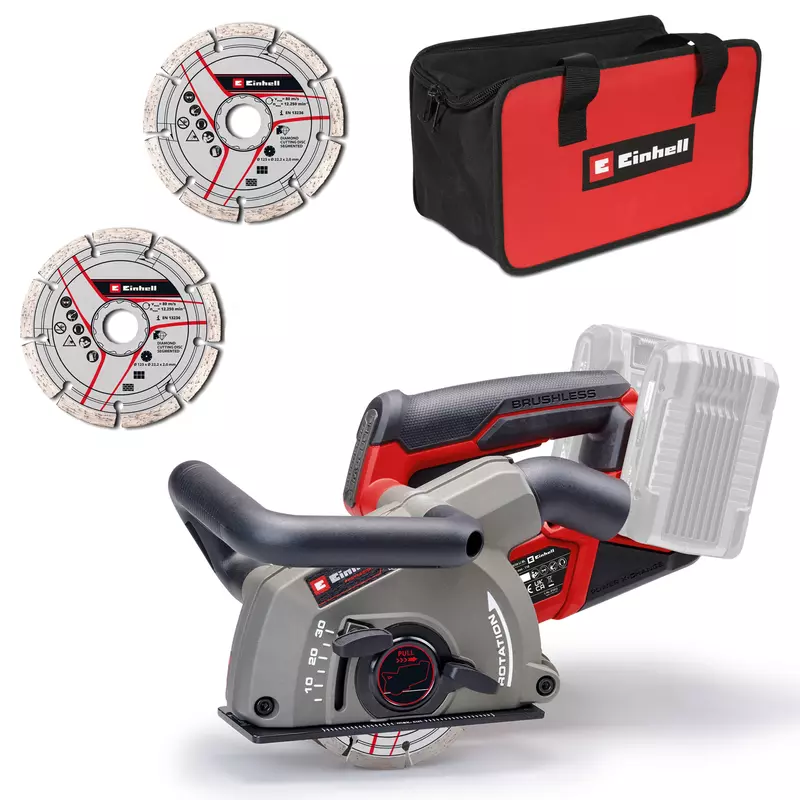 Einhell Accu Muurfrees TP-MA 36/30 Li BL Solo - Zonder accu en lader