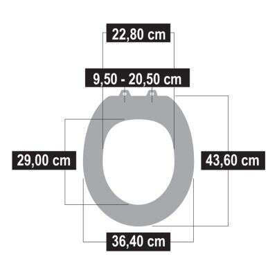 Cornat Premium 5 toiletbril softclose wit