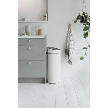 Brabantia Touch Bin afvalemmer 40 ltr. White