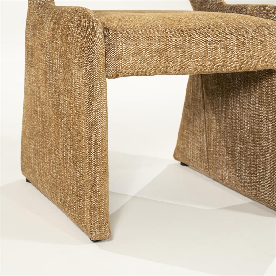 Eleonora eetkamerstoel Odette - mosterd Serene