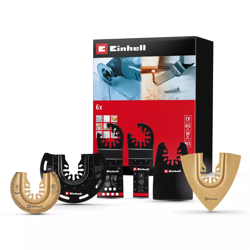 KWB Multitool Accessoireset - 6-delig
