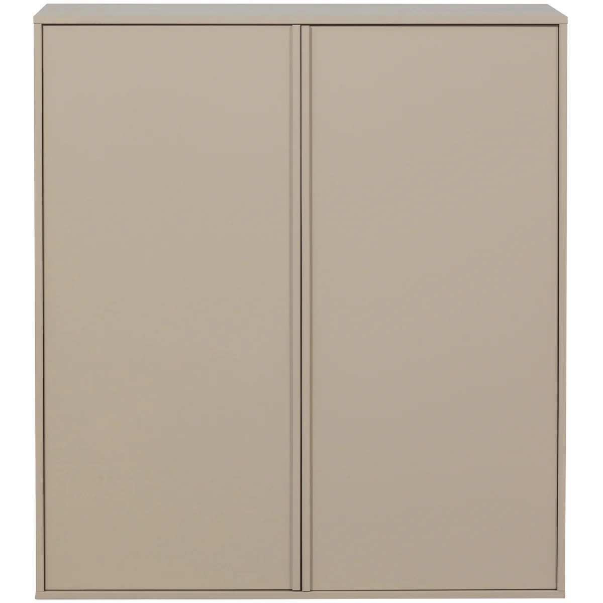 vtwonen Daily closet double 110x100cm grenen dakargrau