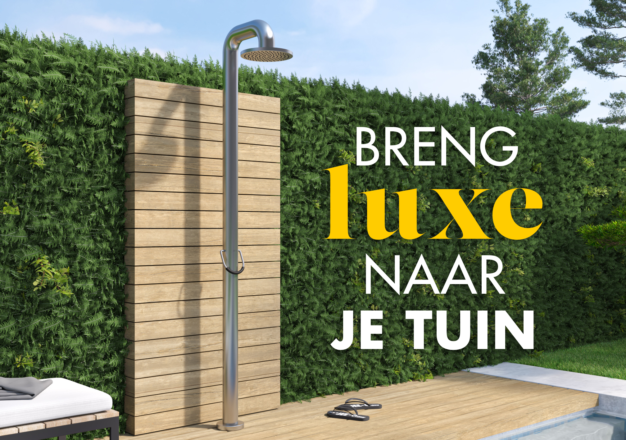 Ontdek de JEE-O buitendouches