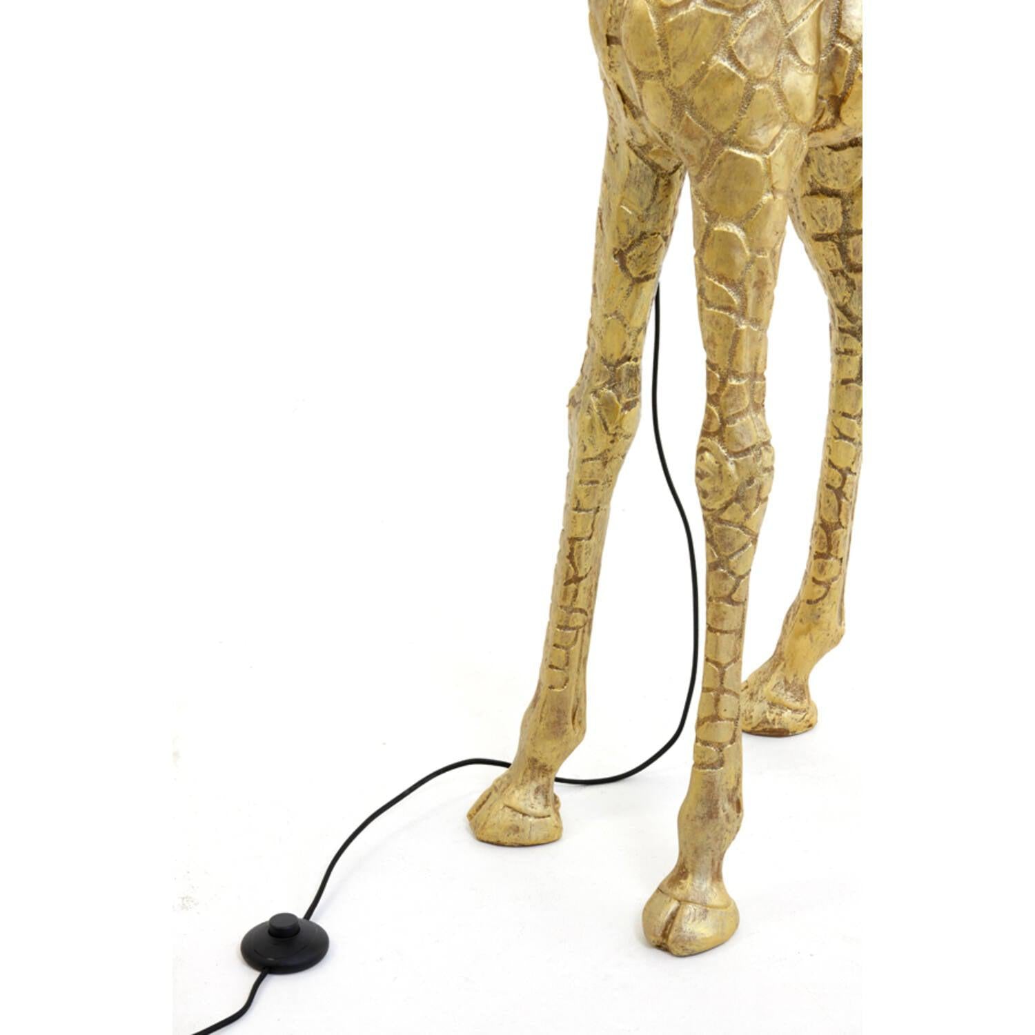 Light & Living vloerlamp Giraffe 44x33,5x184cm brons