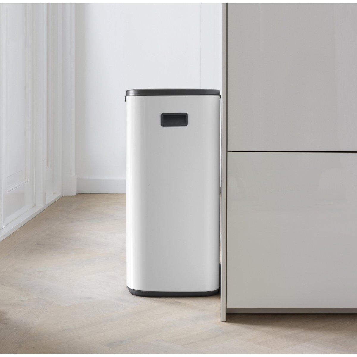 Brabantia Bo Touch Bin afvalemmer 60 ltr. White