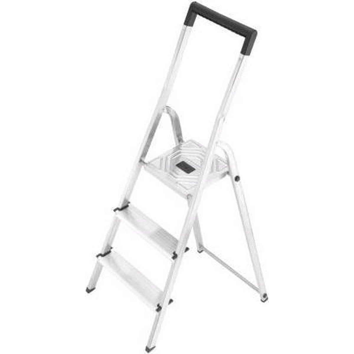 Hailo L40 aluminium huishoudtrap 3 treden