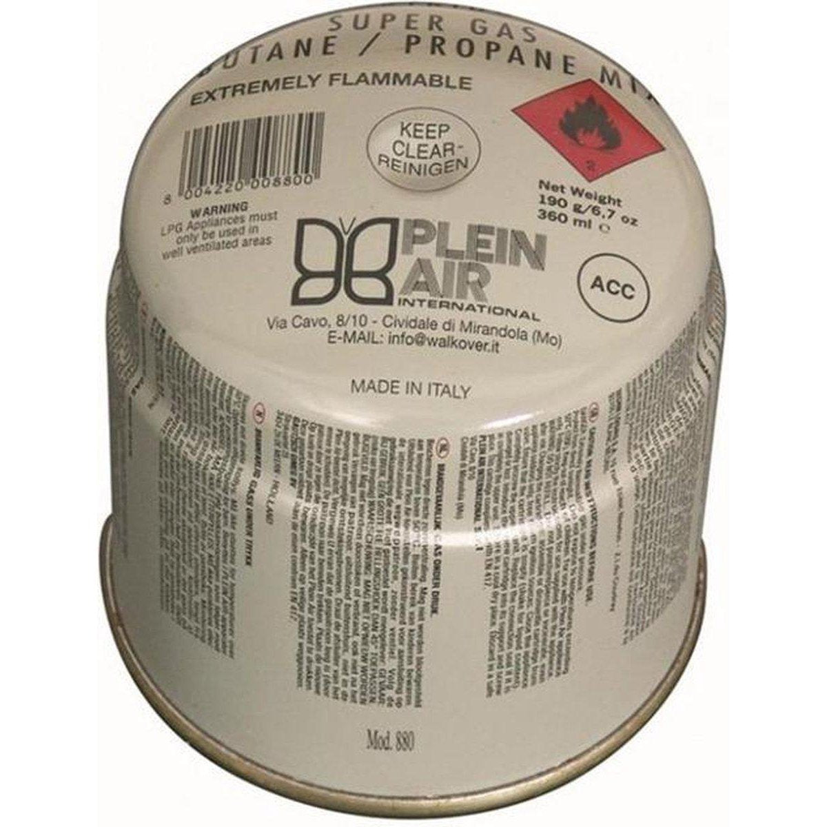 Prikpatroon 190 gram met Stop Gas system