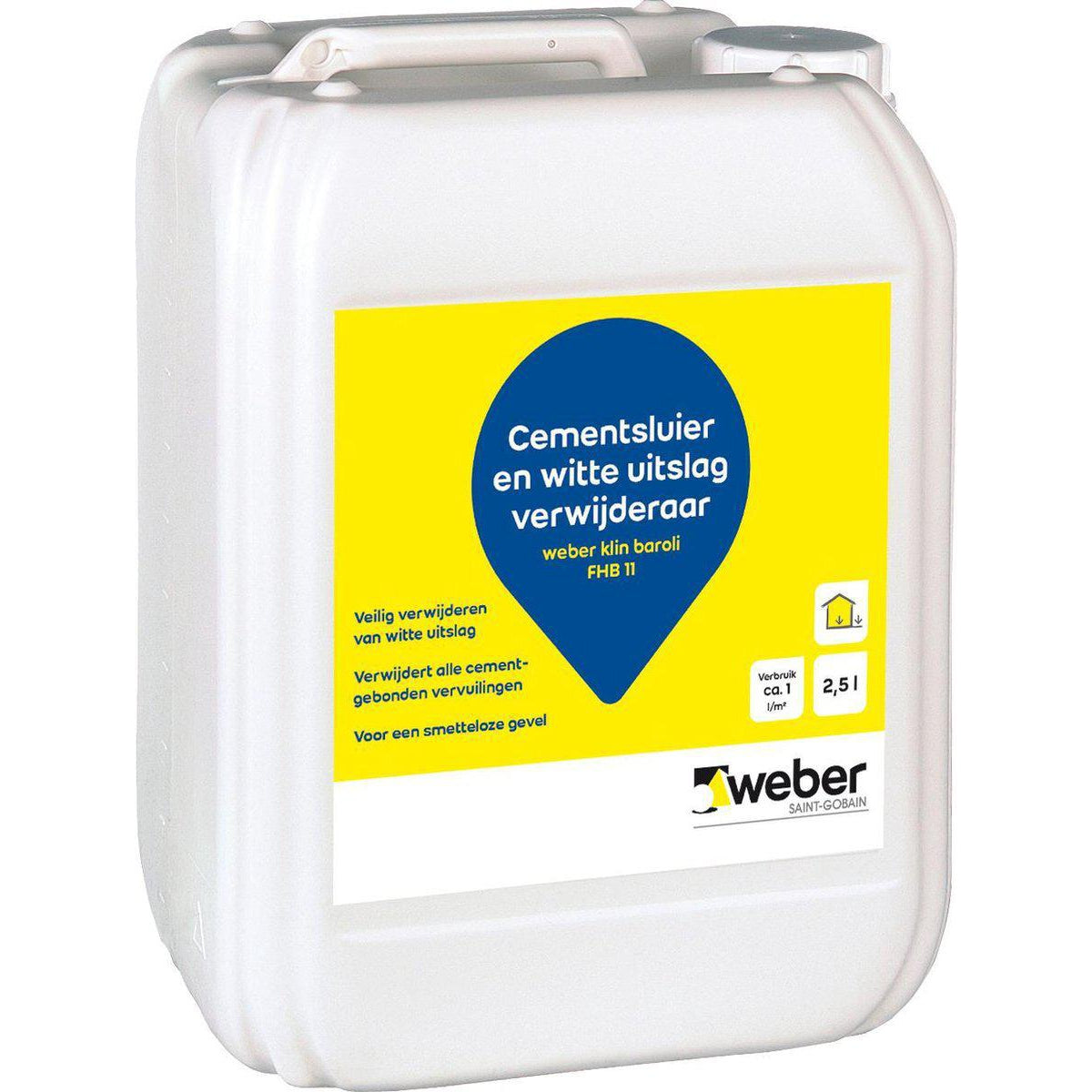 Weber Beamix Cement- en uitslag verwijderaar 2,5 liter