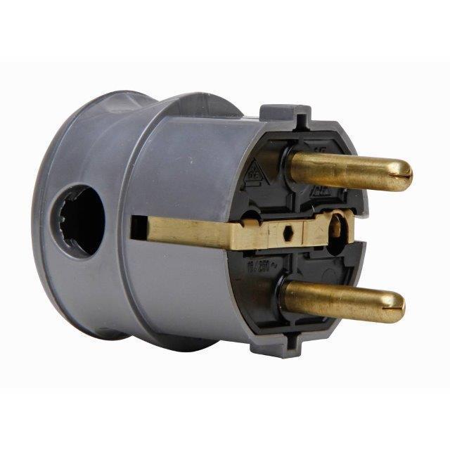 Stekker RA z-i zilver