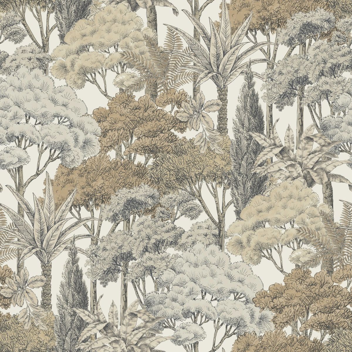 Dutch Wallcoverings Karuna vliesbehang beige