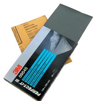 3M Wetordry schuurvel 401Q 138x230mm P1500 - per stuk