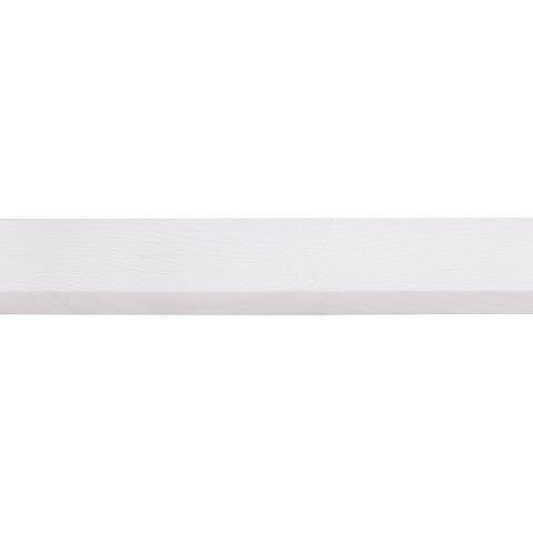 Schaaflat grenen gegrond 7x35mm wit 270cm