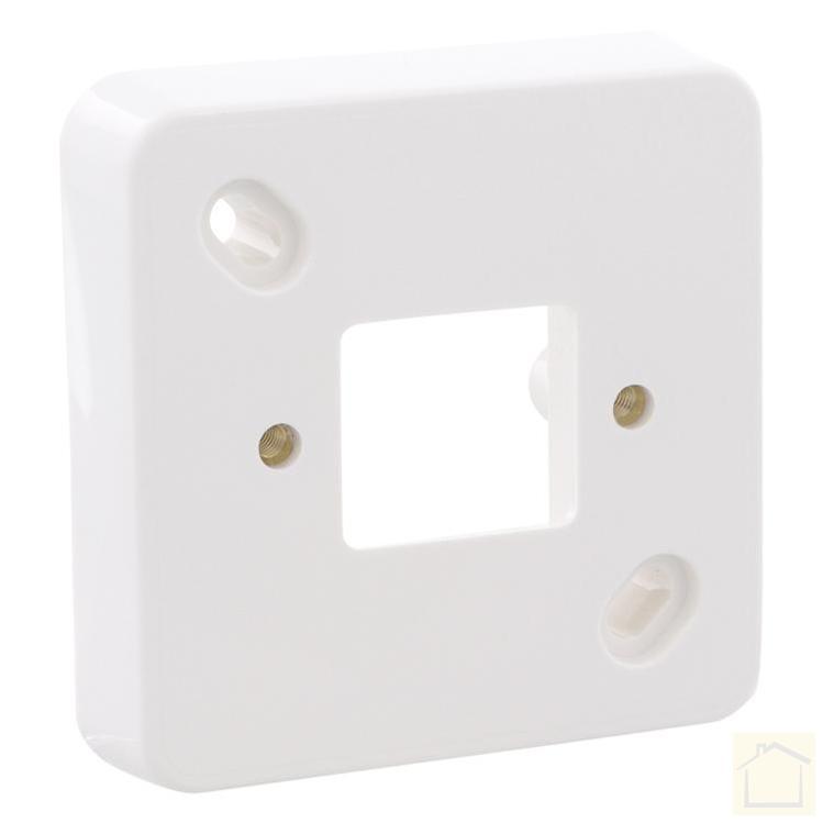 Attema P25 montageplaat P25, enkel polarwit