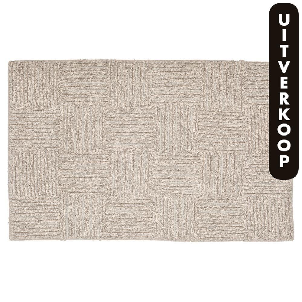 Sealskin Reverse badmat katoen 60x90cm zand