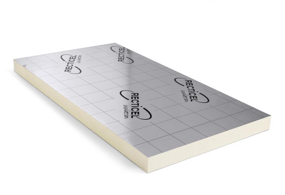 PIR Eurothane Silver 40 mm 60x120 cm Rd 1,8