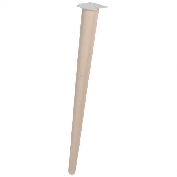 Duraline meubelpoot Deens hout 72cm beuken FSC 4pp