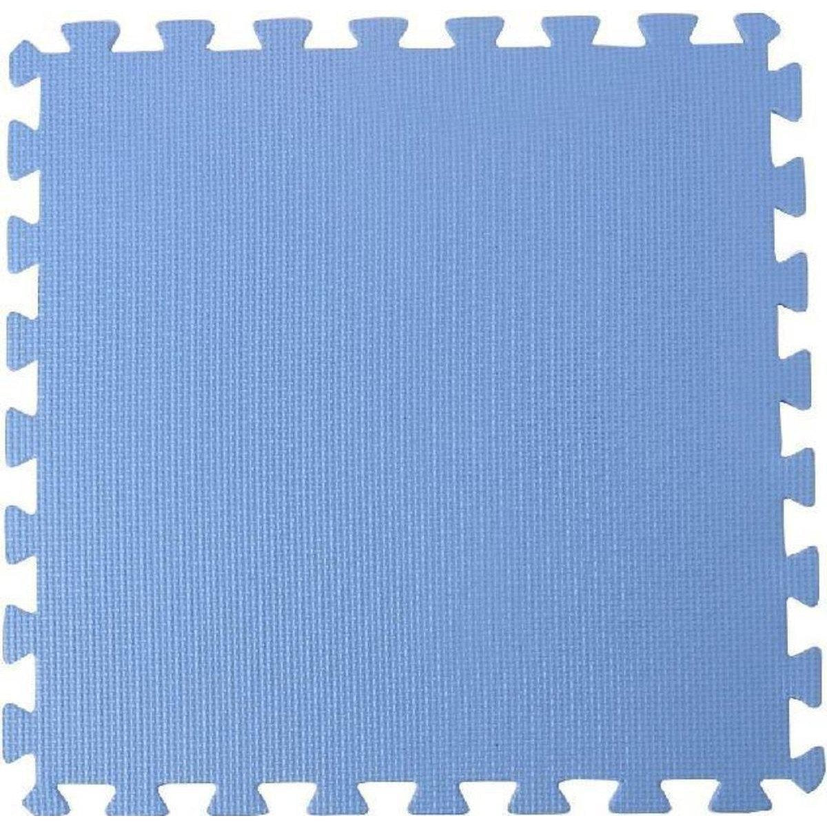 Ondertegels voor zwembad blauw 50x50x0,4cm (8pcs)