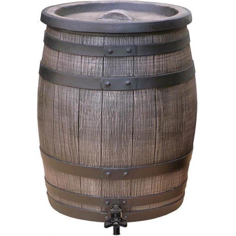 Roto regenton 50 liter ø 42 x h.54 cm bruin