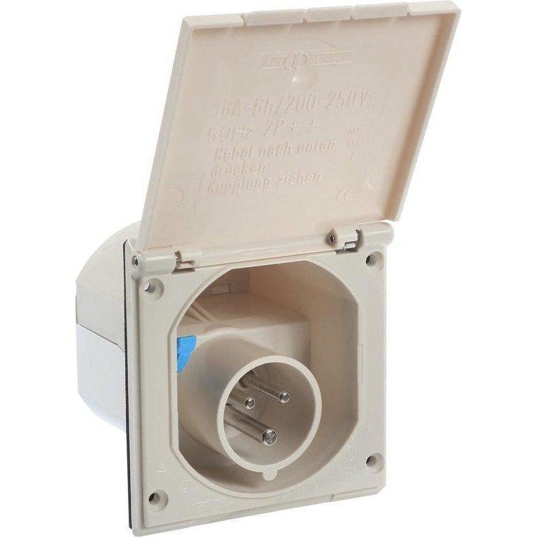 Caravan WCD inb. CEE 3-polig 16A