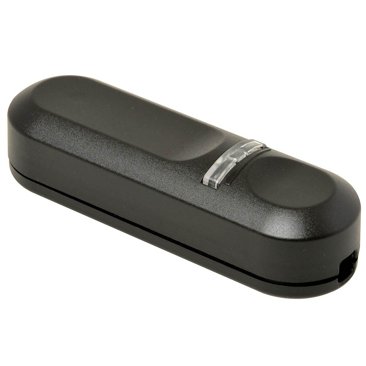 Snoerdimmer LED 4W 150W Zwart