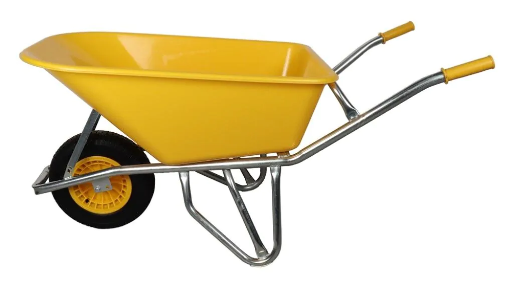 Kruiwagen 100L met anti-lek wiel