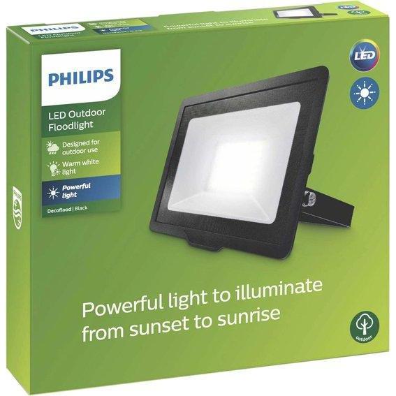 Philips Decoflood floodlight black 1x20W